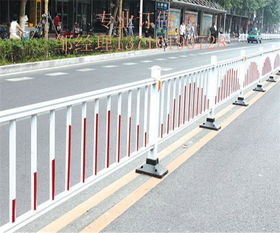 中山市政围栏 佛山公路铁栏杆 广东甲型隔离栏图片